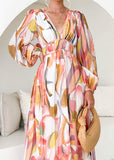 Nadya Maxi Dress - Blush Mirage