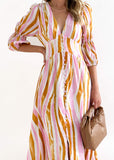 Abriella Maxi Dress - Candy Stripe